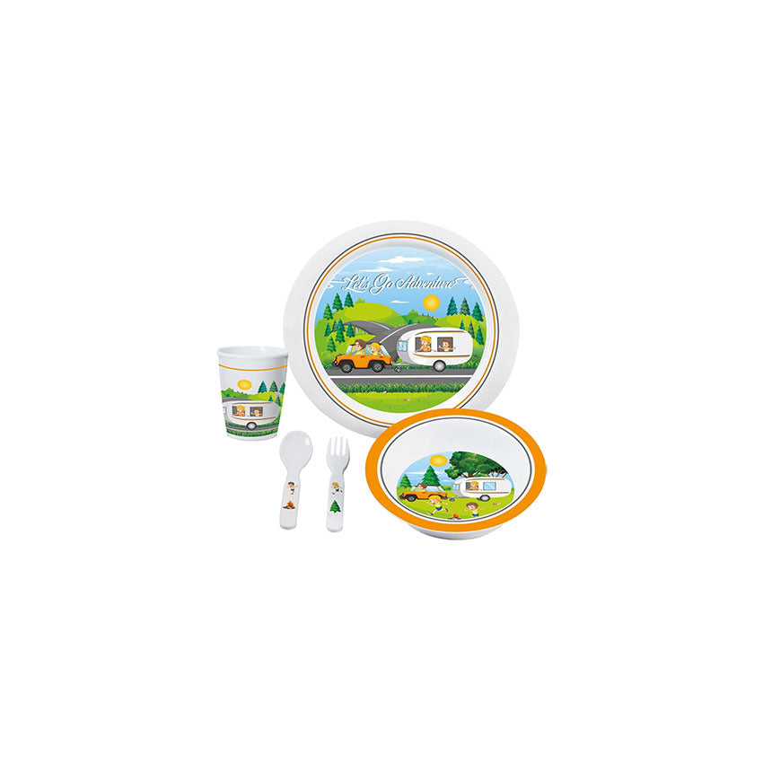 Let’s Go Adventure 3+ – dječiji set posuđa