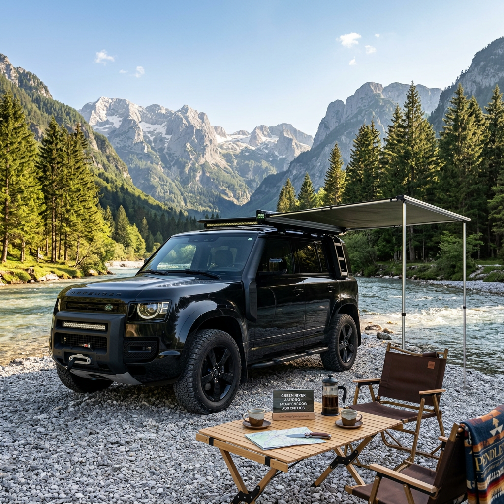 Tenda za automobil i kampovanje Green River Solutions Car Side Awning CA01