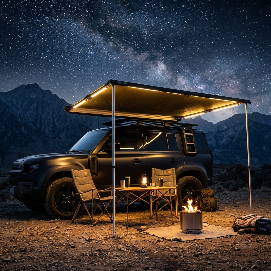 Tenda za automobil i kampovanje Green River Solutions Car Side Awning CA01